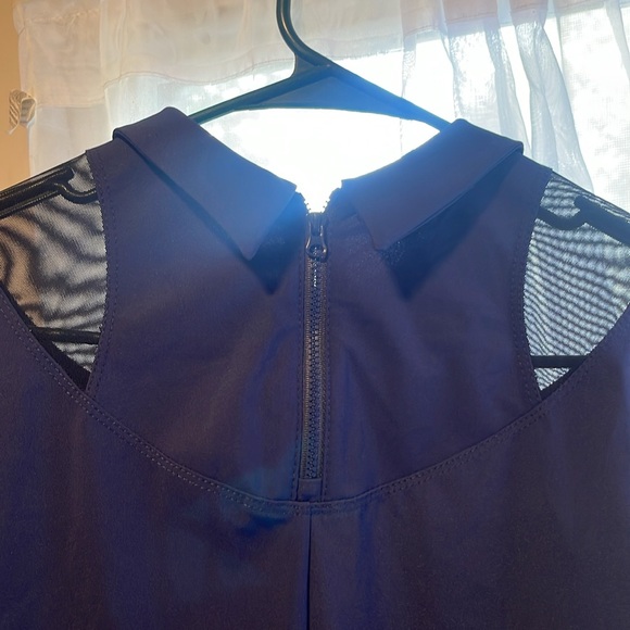 NWT FORAY Golf Long Sleeve Mesh Mix Insert Polo Size S Club Quaters Polo NWT - Picture 4 of 4